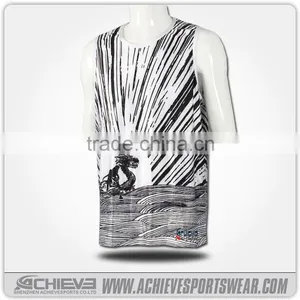 2016 Garments Custom Trade Assuance Men Gym Singlets / Gym Wear thumbnail-1