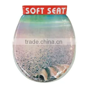 Scenery Ocean Design Toilet Seat Cover thumbnail-6