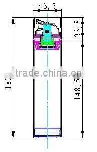150ml pp Airless Pump Bottle Used for Cosmetic thumbnail-5