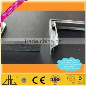 Top Aluminium Frame Manufacturer/ Black Aluminium Frame Profile Extrusion CNC Machinining/ Aluminium TV Frame Panasonnic Factory thumbnail-5
