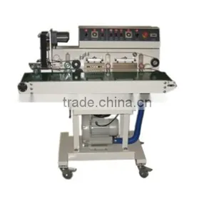 Horizontal Continuous Band Sealing Machine With Thermal Transfer Printer thumbnail-1
