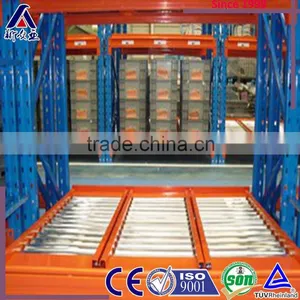 Guaranteed Quality Custom Color Live Storage Q235 Steel Gravity Roller Pallet Rack thumbnail-1