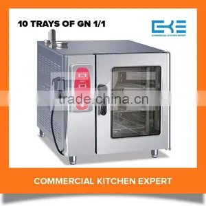 2016 Professional Electric Bakery Equipment 10 Trays Commercial Biscuit Rational Combi Oven thumbnail-1