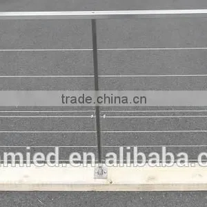 2015 New Stainless Steel 304 or 316 Glass Balustrade Handrail Post With Cross Bar Holder thumbnail-3