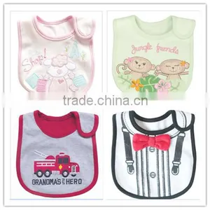100% Cotton Lovely Baby Bibs thumbnail-5