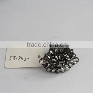 Nice Design Crystal Rhinestone Rings Wholesale, Stretch Rings With Fashion Stretch thumbnail-5
