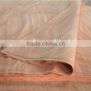 Linyi 3x7 3x6 4x7 4x6 Okoume Face Veneer Factory thumbnail-1