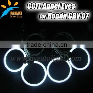 Newest Arrival 12V CCFL Angel Eyes Auto Headlights Drl Driving Lamps Ccfl Halo Ring 105mm for Honda 2007 Car Headlamp thumbnail-1