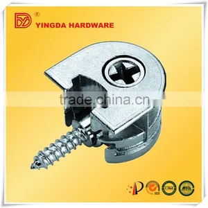 GB Zinc Alloy Furniture Hardware Glass Shelf Support Bracket YD-4013N thumbnail-1