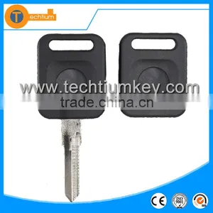 Transponder Key Case Shell Cover Fob Blank Replacement With Printed Logo Car Key Cover for VW Golf 4 Santana thumbnail-1
