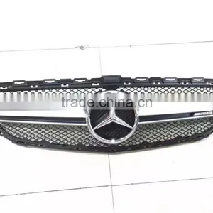 For Mercedes-Benz W205 C Class C63 Car Grille Grill AMG thumbnail-1
