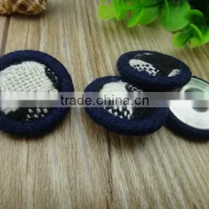 Custom Hand Sewing Satin Fabric Covered Buttons thumbnail-5
