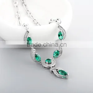 925 Sterling Silver Latest Design Beads Necklace Jewelry SNP027W thumbnail-3