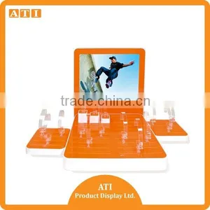 Wholesale Clear Acrylic High End Large Custom Acrylic Counter Watch Display thumbnail-1