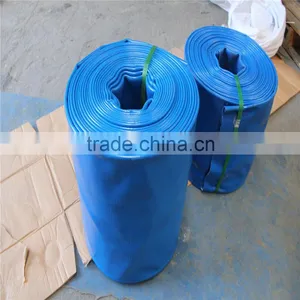 China Blue 1-10 Inch Pvc Lay Flat Plastic Pump Delivery Hose thumbnail-2
