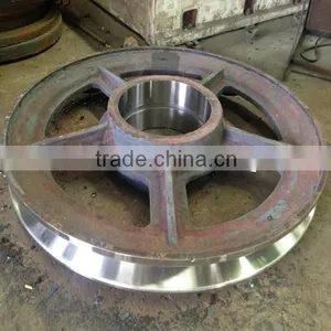 Metal Large Pulley For Machinery thumbnail-1
