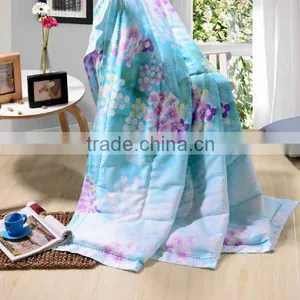Hotel Patchwork Microfiber Summer Quilt/cotton Printed Bedding Set thumbnail-4
