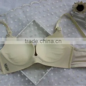 Orange Fashion Push up Bra thumbnail-3
