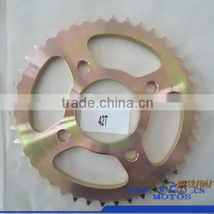 SCL-2013010185 Motorcycle Spare Parts Rear Sprocket for DISCOVER135 SPORT thumbnail-1