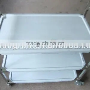 Stainless Steel Commerical Mobile Lab Serving Trolley Cart GR-753 thumbnail-1