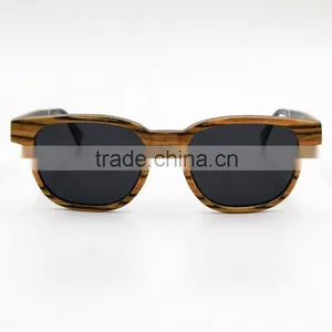 Zebra Maple Aluminium Frame Polarized Sunglasses thumbnail-2