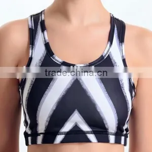 Black And White Girls Yoga Pants Graceful Spandex Girls Yoga Pants thumbnail-4