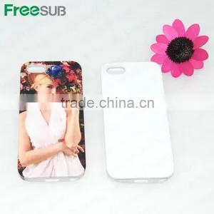 Wholesale Metal White Color Customed 2D 3d Sublimation Case for Iphone 5 thumbnail-1
