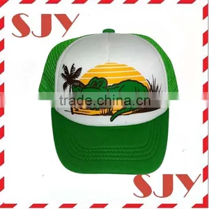 Best Selling 5 Panel Cheap Trucker Cap With Custom Brand thumbnail-2