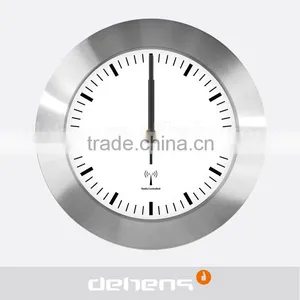 Hot Salling Radio Control Design Aluminium Wall Clock thumbnail-2