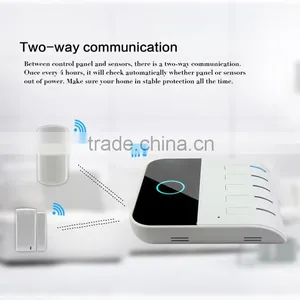 Smart X8 Gsm Wifi Alarm Security With Intercom Function Answer Calls Like With a Cell Phone thumbnail-2