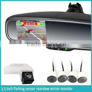 AK2-035LAP4 Auto Dimming Rearview Mirror Parking Radar Detector and Automatically Backup Camera Display thumbnail-6