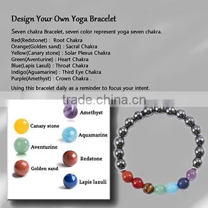 Fashion Bracelet With Black Stone Bracelet thumbnail-5