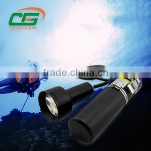 Aluminum Housing Waterproof Five Modes Super Bright Diving Flashlight,HID Flashlight thumbnail-2