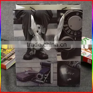 Boutique Advertising Paper Shopping Bag thumbnail-1