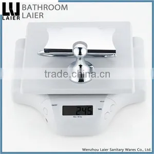 China Manufacture Covered Zinc Alloy Chrome Finishing Bathroom Sanitary Items Wall Mounted Toilet Paper Holder thumbnail-6