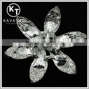 Good Quality NK009 Metal Rhinestone Button With Pearl for Clothes thumbnail-3