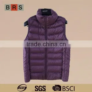 Hot Selling Ladies Western Ultralight Feather Waistcoat thumbnail-1