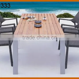 Modern Dining Set With Wood Table Top thumbnail-1