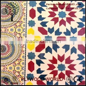 Export All Kinds of Flower Designs Polyester Plywood thumbnail-6