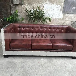 Aluminium Sheet 3 Seater Sofa thumbnail-4