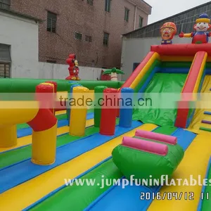 New Model Large Inflatable Fun Land for Chidlren,Inflatable Amusement Park Giant Obstacle Course Inflatable Theme Park thumbnail-6