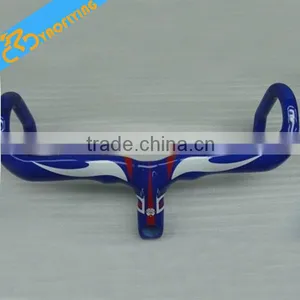 High Quality Bicycle Integrated Carbon Road Handlebar ,famous Carbon Road Bicycle Handlebar for Sale thumbnail-4