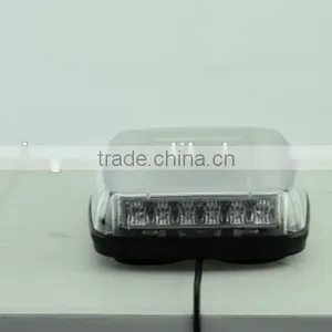 LED Car Auto Emergency Warning Strobe Light Mini Bar With Megnatic Base thumbnail-2