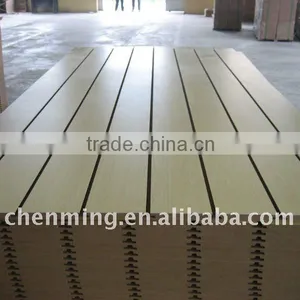 Slat Wall Laminated MDF 18mm thumbnail-1
