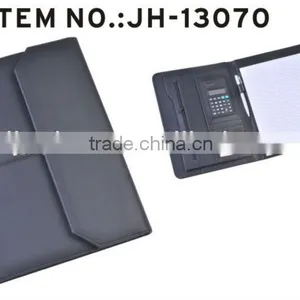 2016 A4 Leather Envelope Portfolio With Calculator thumbnail-1