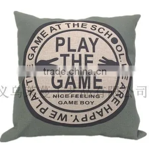Custom Size And Printing Decorative Sofa Cushion thumbnail-1