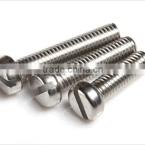 Din84/stainless Round Head Mahine Screw/slotted Round Head Mahine Screw thumbnail-2