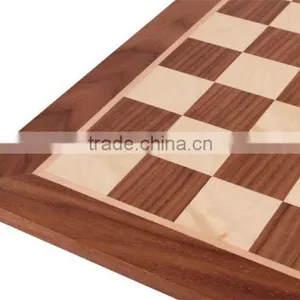 Flat Wooden Chess Board. Size 4+ thumbnail-2
