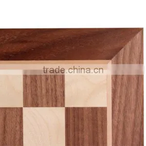 Flat Wooden Chess Board. Size 4+ thumbnail-3