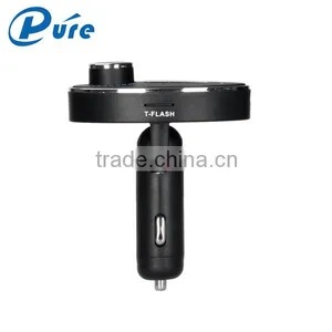 Phone Bluetooth Car Kit Adjustable Angle Bluetooth Speaker FM Transmitter Bluetooth Speaker TF Card Mp3/WMA Music Play thumbnail-4